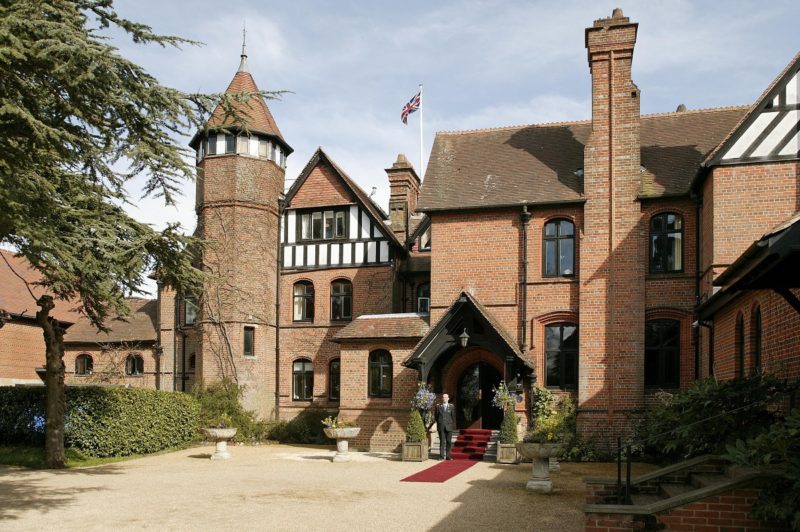 Careys Manor - Front entrance