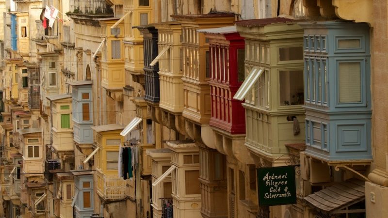 Valletta's streets