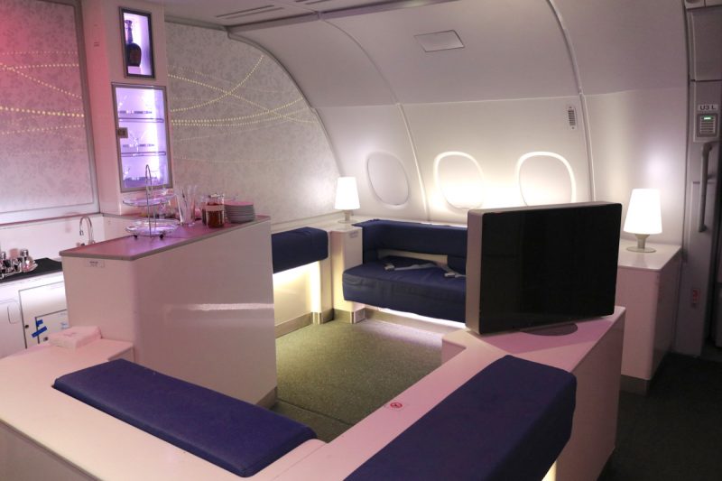 Prestige Class cabin - Relaxation area at the back
